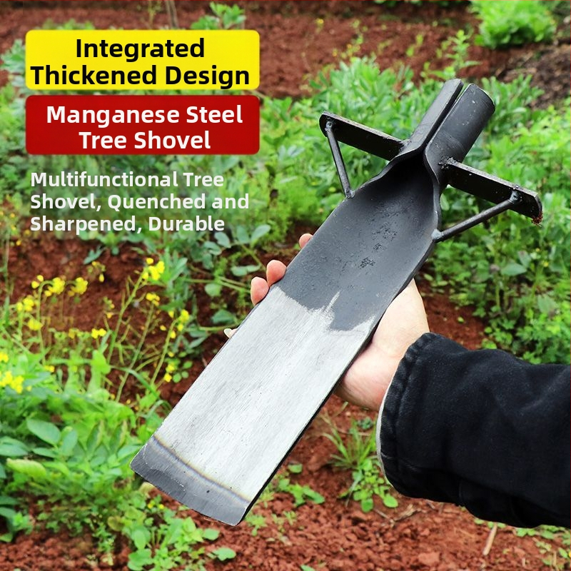 Lopata pre kopanie stromov z manganovej ocele, trojčlenný set nástrojov na presádzanie sadeníc