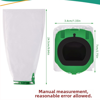 Catchwell putekļu maisiņš Vorwerk Kobold VB100 / VB100 FP10 putekļsūcējam, modeļa H-V6-063, mājas lietošanai