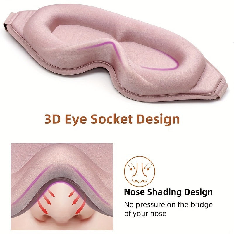 Acu maska ar maigā gaismas bloķēšanu (auklas sprādze, sarkanā pupiņa, Ziemas 2025)