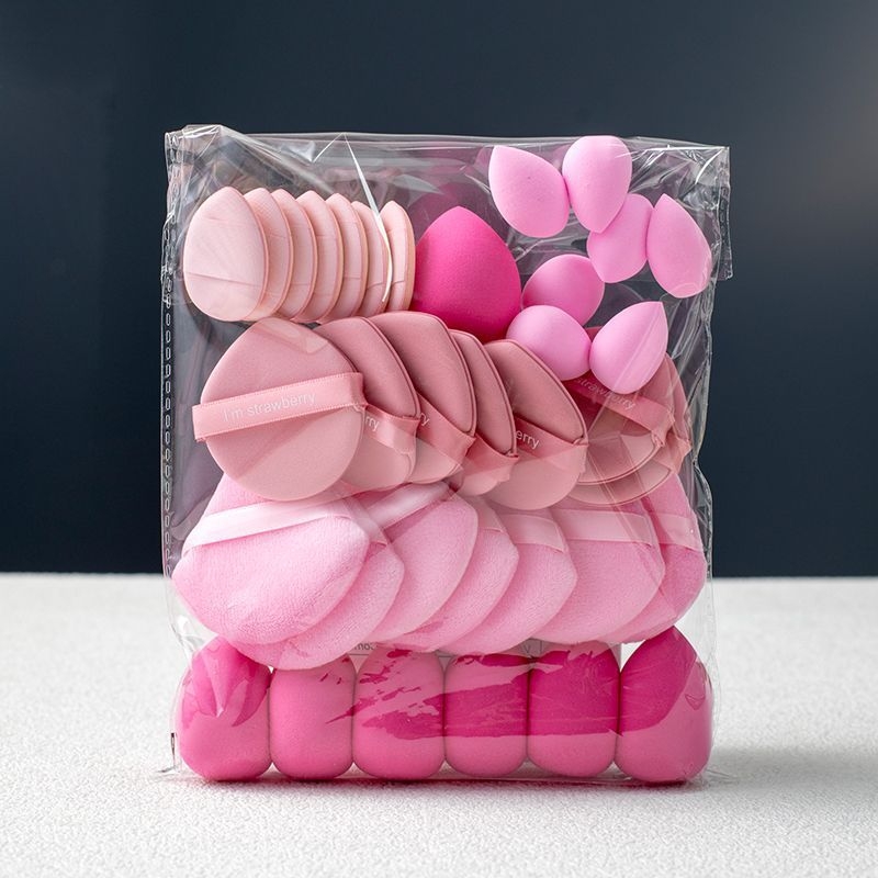 35 gab. skaistumkopšanas sūklīši un pūderpuff komplekts, hidrofilais poliuretāns