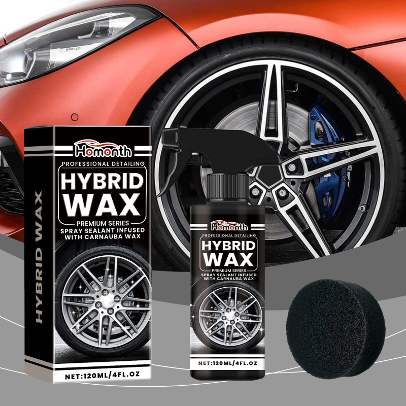 Spray za sjaj guma za čišćenje i poliranje kotača; glavne sastojke: deionizirana voda, silicij dioksid, PMMA, polisiloksan, brazilski palmin vosak; rok trajanja: 3 godine; autorizirane privatne marke: Da