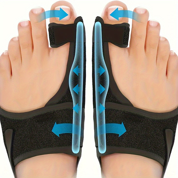 Kojų pirštų atskyrimo įrenginys, plastmasinis, su 6 puodeliais