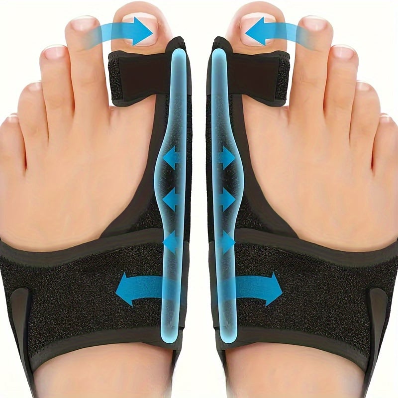 Kojų pirštų atskyrimo įrenginys, plastmasinis, su 6 puodeliais