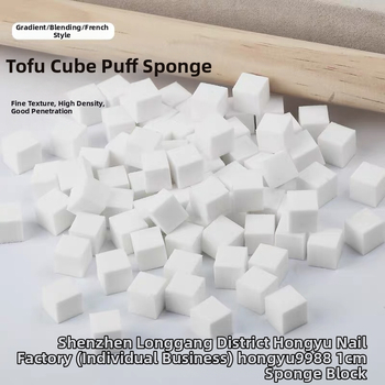 Nagu mākslas nospiedumu komplekts ar sūklja blokiem, plastmasa, 50 gab., Guangzhou, HONGYU