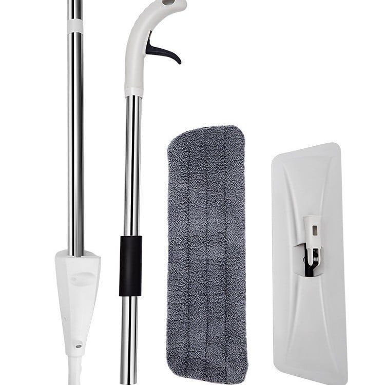 Spray mop za pod — suho i mokro čišćenje, dvostruka upotreba, izdržljiv, novi dizajn, 500 ml, bez mirisa, kutija 50 kom.