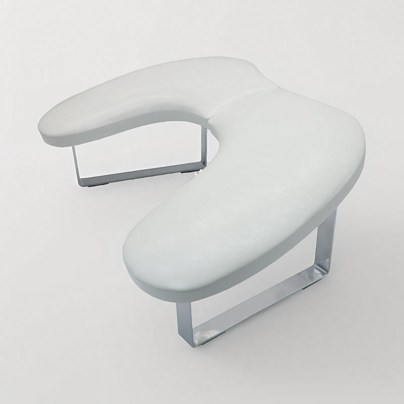 Nagu mākslai: U formas rokas spilvens ar pārnēsājamu atdalāmu atbalstu, slīpa PU virsma, daudzfunkcionāls