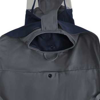Šunų lietpaltis su gobtuvu – poliesteris, dvigubas sluoksnis, kasdienio stiliaus drabužiai augintiniams
