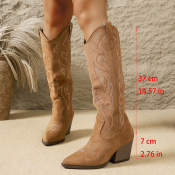 Moteriški velūro žirgų batai, Europos ir Amerikos stilius, aukštas viršus, modelis H137, sezonos: žiema, pavasaris, ruduo