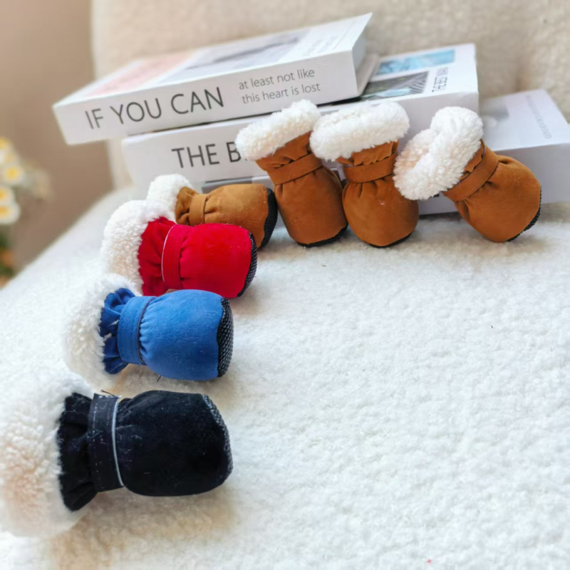 Кучешки обувки – Pretty Pet, полиестер, топли, ежедневен стил, произход Джиангсу