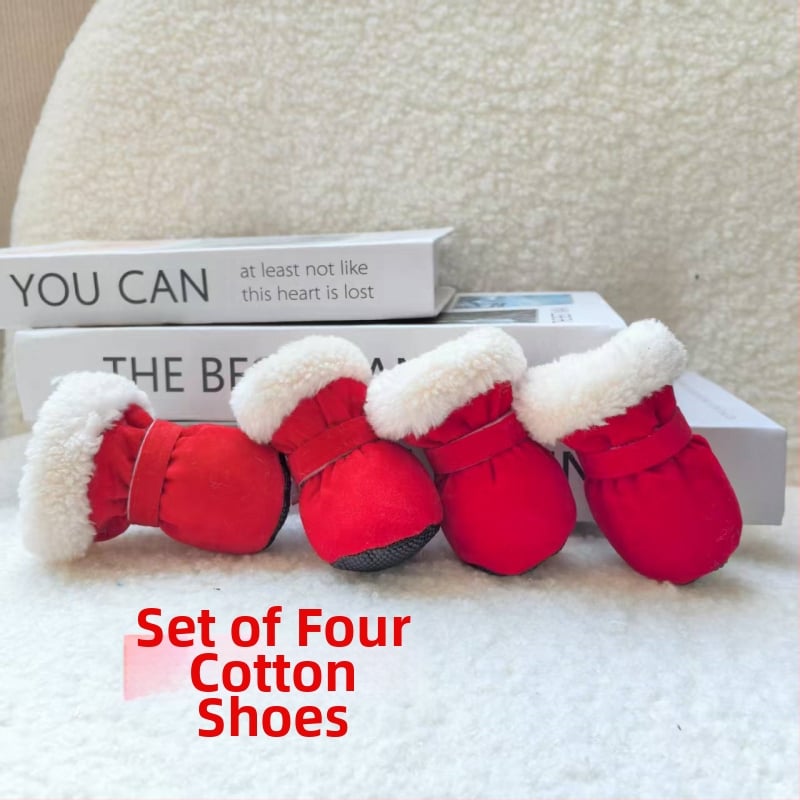 Кучешки обувки – Pretty Pet, полиестер, топли, ежедневен стил, произход Джиангсу