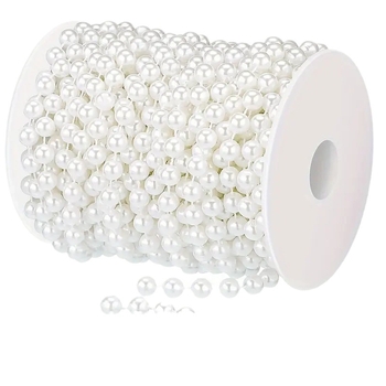 Soaring Kokvilnas pavedienu pērlīšu ķēde – Plastmasas/sveķu materiāls, Apaļas pērlītes, Vasara 2024
