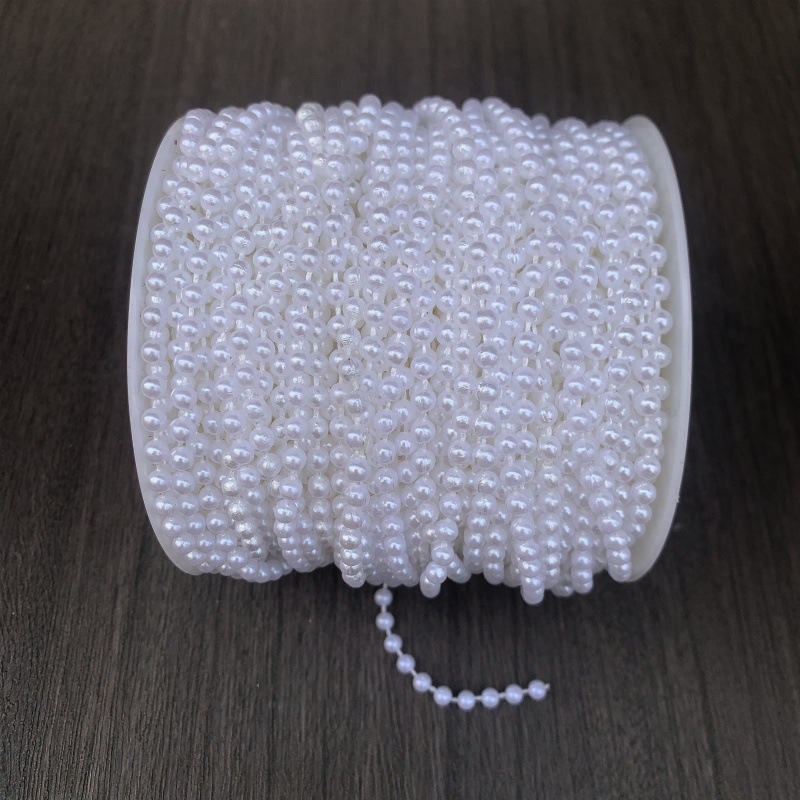 Soaring Kokvilnas pavedienu pērlīšu ķēde – Plastmasas/sveķu materiāls, Apaļas pērlītes, Vasara 2024