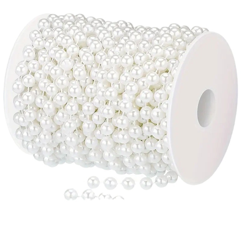 Soaring Kokvilnas pavedienu pērlīšu ķēde – Plastmasas/sveķu materiāls, Apaļas pērlītes, Vasara 2024