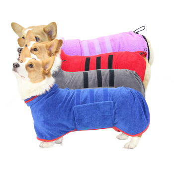 Halat za pse za kupanje, upijajući, brzo sušenje poliester, ležerni stil, marka ChongTa Pet, podrijetlo Guangdong, odjeća za četveronožne ljubimce