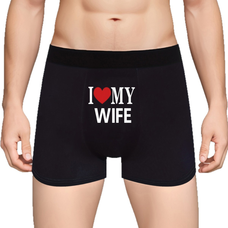 Vyrų apatinių kelnaičių su vidutiniu juosmens aukščiu, kvėpuojančios, greitai džiūstančios, poliesterio mezgimo audinys su teksto spauda