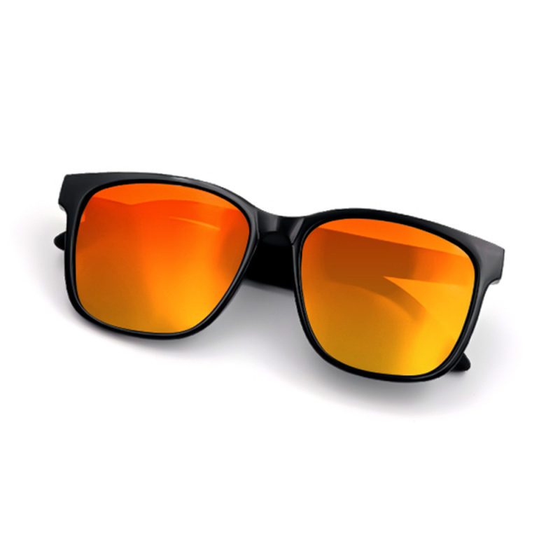 M juniu GS08 gudrās brillēs ar Bluetooth mūziku un zvaniem, polarizētās saulesbrilles ar UV aizsardzību; modelis GS08; akumulatora kapacitāte 55mAh+55mAh; bezvadu diapazons 10m+; skārienvadība; materiāls: plastmasa