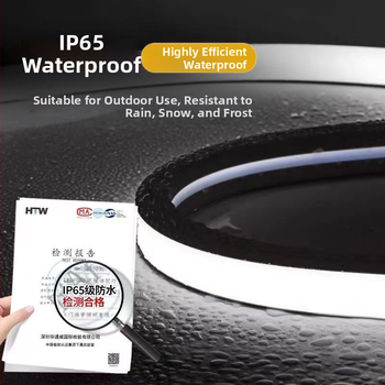 Bandă LED din silicon - 24V, impermeabilă, flexibilă, 130 LED (3528), durată de viață 50.000 ore