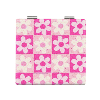 Luneta de machiaj pliabilă, portabilă, imprimare logo; finisaj personalizabil; cadrul: PU/PS/PVC; material lentilă: Altul; materiale: PU piele, oțel inoxidabil, sticlă PC