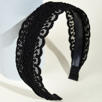 Liman márkás fejpánt csipkés széle, kézzel készített anyagból, koreai stílus, nőknek