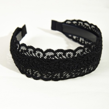 Liman márkás fejpánt csipkés széle, kézzel készített anyagból, koreai stílus, nőknek