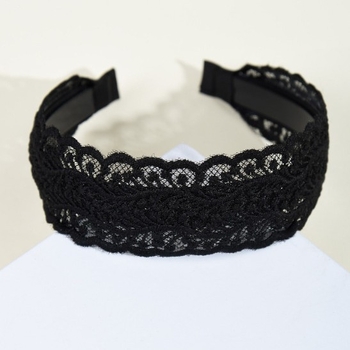 Liman márkás fejpánt csipkés széle, kézzel készített anyagból, koreai stílus, nőknek