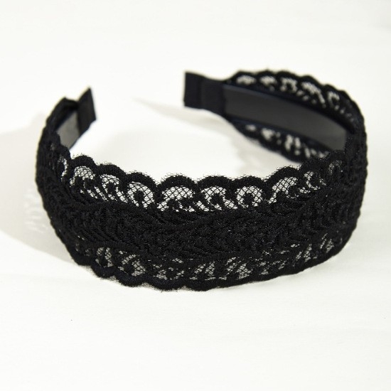 Liman márkás fejpánt csipkés széle, kézzel készített anyagból, koreai stílus, nőknek