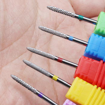 Glava za poliranje noktiju od volframovog čelika (model HLWG) rotacijski pilnik za uklanjanje mrtve kože, alat za poliranje površine noktiju