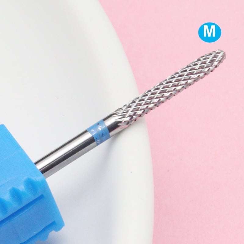 Glava za poliranje noktiju od volframovog čelika (model HLWG) rotacijski pilnik za uklanjanje mrtve kože, alat za poliranje površine noktiju