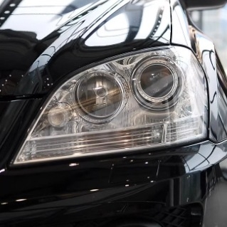 Dawn PC светлинен капак за Mercedes W164 ML400/ML450/ML350 – PC материал, не е внос, без персонализация