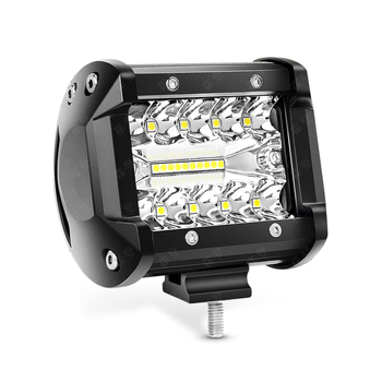 60W LED joslas apgaismojums motocikliem un kravas automašīnām, 12V, alumīnija sakausējuma korpuss, PC difuzors, modelis HD-60W-C2