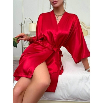 Sieviešu kokvilnas halāts, grezns stils, galvenais audums: kokvilna (<30%), 2025. gada pavasara izlaidums