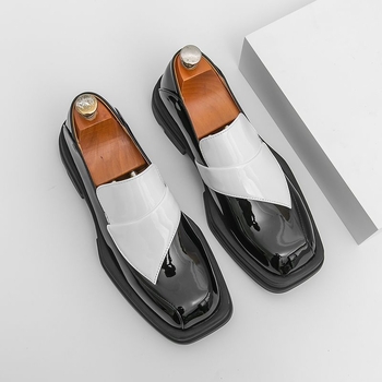 Muške loaferice od mikrovlakna s latexnim uloškom i gumom na potplatu – povećanje visine, protuklizno, otporno na habanje