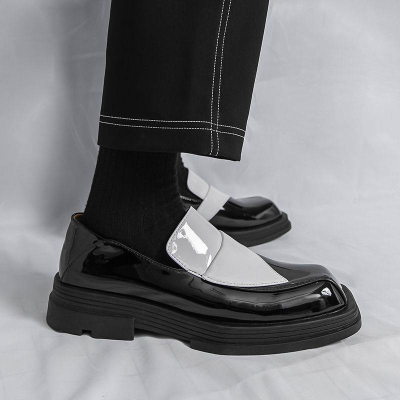 Muške loaferice od mikrovlakna s latexnim uloškom i gumom na potplatu – povećanje visine, protuklizno, otporno na habanje