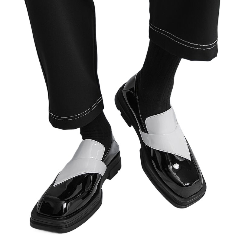 Muške loaferice od mikrovlakna s latexnim uloškom i gumom na potplatu – povećanje visine, protuklizno, otporno na habanje