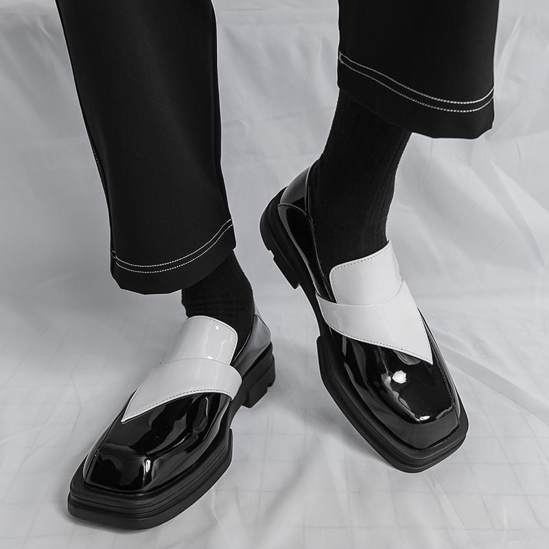 Muške loaferice od mikrovlakna s latexnim uloškom i gumom na potplatu – povećanje visine, protuklizno, otporno na habanje