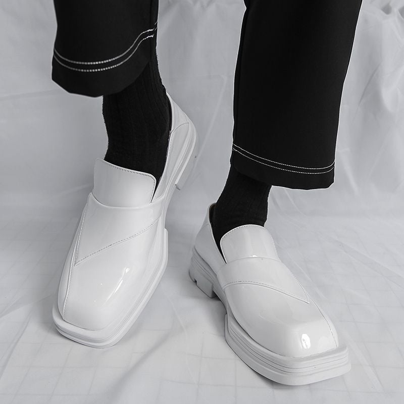 Muške loaferice od mikrovlakna s latexnim uloškom i gumom na potplatu – povećanje visine, protuklizno, otporno na habanje