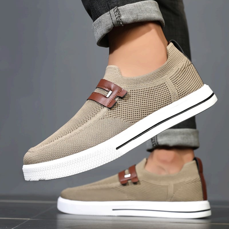 Boat Shoes loaferi ar Brogue Wing Pattern, Leather Toe Cap, EVA augšdaļa, EVA zole, zems augšējais