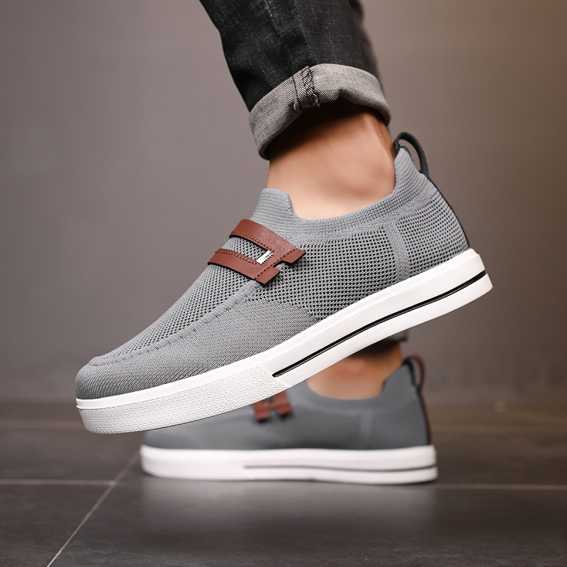 Boat Shoes loaferi ar Brogue Wing Pattern, Leather Toe Cap, EVA augšdaļa, EVA zole, zems augšējais