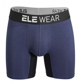 Vīriešu garās bezšuvju bokseršorti ar 3D rakstu, elpojoši, mitrumu novērš, ķermeņa formēšana