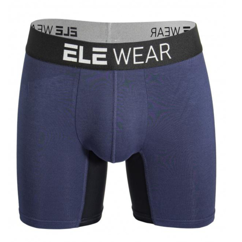 Vīriešu garās bezšuvju bokseršorti ar 3D rakstu, elpojoši, mitrumu novērš, ķermeņa formēšana