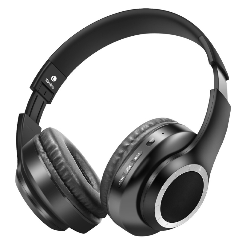 Spēļu Bluetooth austiņas, stereo, Bluetooth 5.3, darbības diapazons 20 m, >8 h darbības laiks, IPX4, ABS