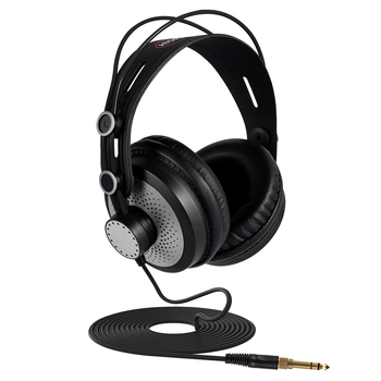 Ring Shuo D68 vadu austiņu komplekts ar aizmuguri uzstādāmu dizainu, 50 mm skaļruņi, 15–2500 Hz, 32 Ω, 3,5/6,3 mm spraudnis, bez mikrofona