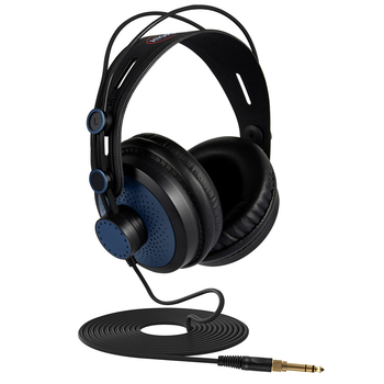 Ring Shuo D68 vadu austiņu komplekts ar aizmuguri uzstādāmu dizainu, 50 mm skaļruņi, 15–2500 Hz, 32 Ω, 3,5/6,3 mm spraudnis, bez mikrofona