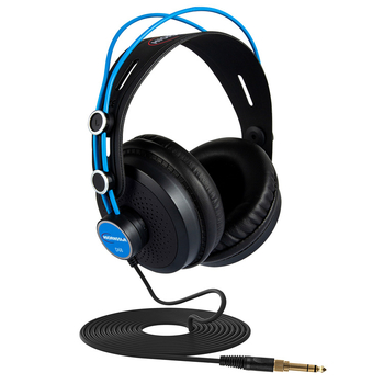 Ring Shuo D68 vadu austiņu komplekts ar aizmuguri uzstādāmu dizainu, 50 mm skaļruņi, 15–2500 Hz, 32 Ω, 3,5/6,3 mm spraudnis, bez mikrofona