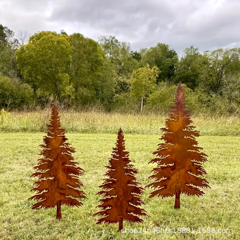 Dārza rotājums Jing Ge Dzelzs Vintage Noskaņots Stils Dārzs 032