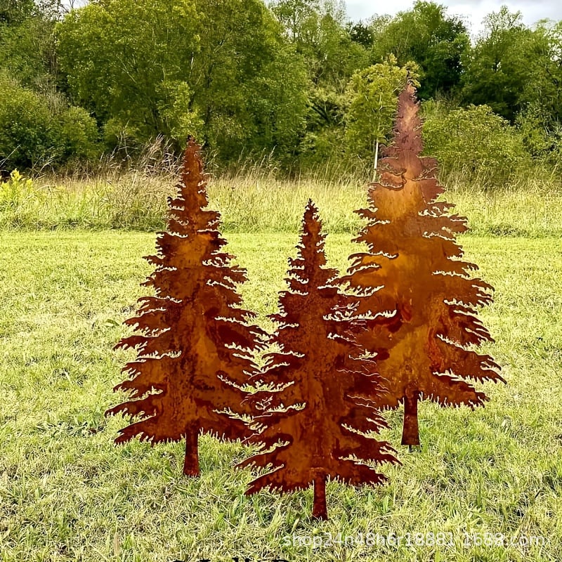 Dārza rotājums Jing Ge Dzelzs Vintage Noskaņots Stils Dārzs 032