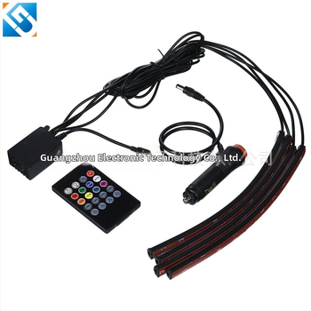 Autó LED környezeti világítás, modell APP36, 10 W, 12 V, 0.5 A, szilikon