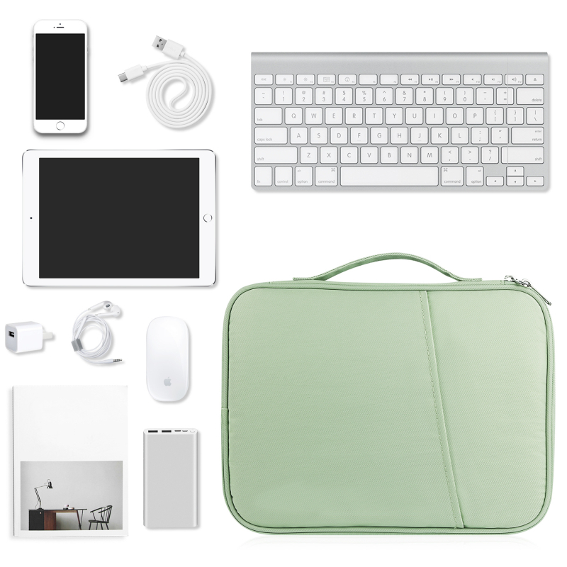 iPad planšetdatora soma - ūdensizturīga, nodilumizturīga, triecienizturīga (Materiāls: poliesters; Oderes: poliesters; Zīmols: Yixiang)