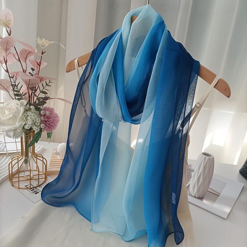 Viegls sieviešu šalles — warp adījums; kokvilna ar angoru līdz 10%; vasara; vidējais garums; 2024. gada pavasaris