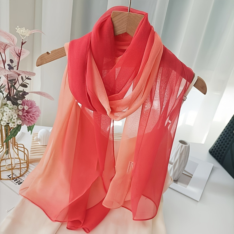 Viegls sieviešu šalles — warp adījums; kokvilna ar angoru līdz 10%; vasara; vidējais garums; 2024. gada pavasaris